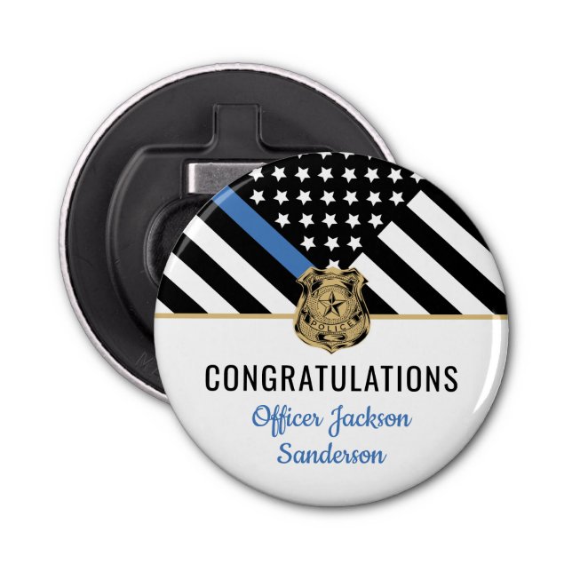 Décapsuleur Police Police Service de la retraite (Devant)