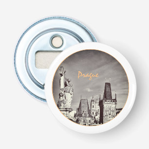 Décapsuleur Pont Prague & Charles, Christ, Château / Czechia