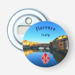 Décapsuleur Ponte Vecchio- Florence, Italie Ouvrage de bouteil