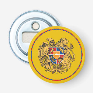 Décapsuleur Porte-bouteille arménienne, Emblème arménien / Or