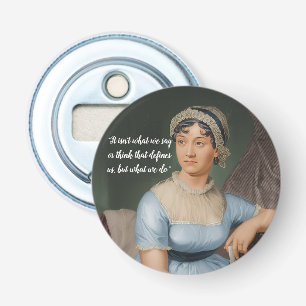 Décapsuleur Portrait et citation de Jane Austen