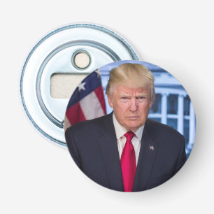 Décapsuleur Portrait officiel présidentiel de Donald Trump