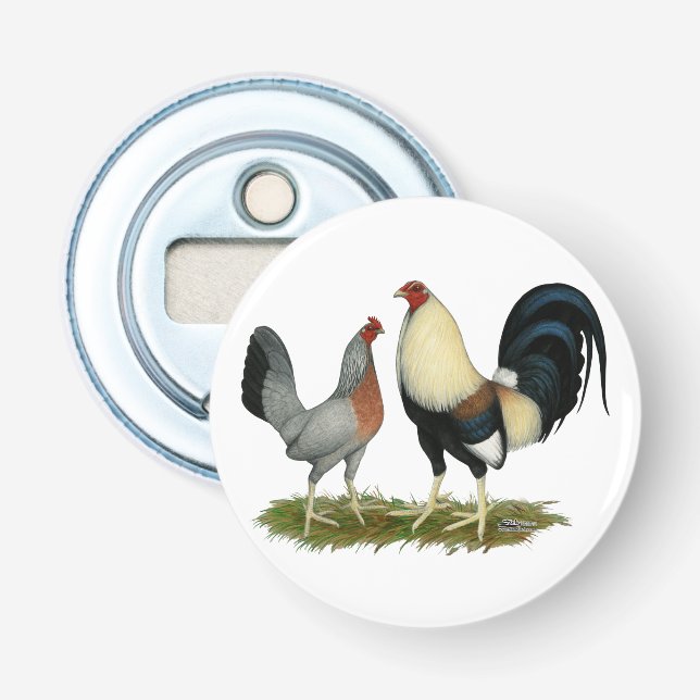 Décapsuleur Poulets dorés (Devant)