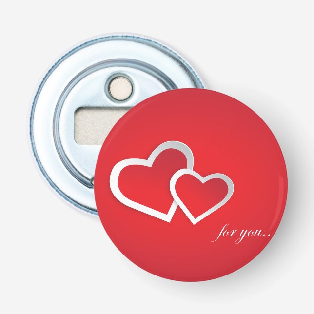 Décapsuleur Pour vous Valentine's Day Hearts Design-21987 (Devant)