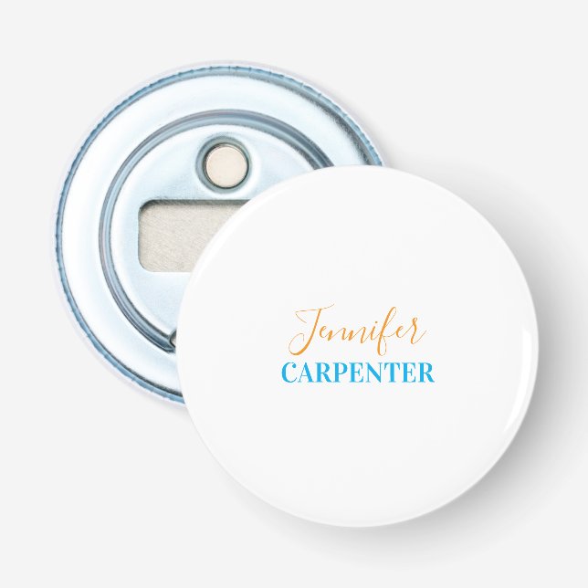 Décapsuleur Professionnel élégant moderne minimaliste uni  (Devant)