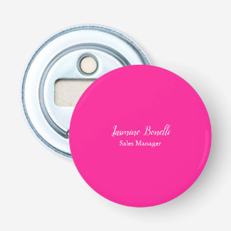Décapsuleur Professionnel minimaliste moderne rose profond