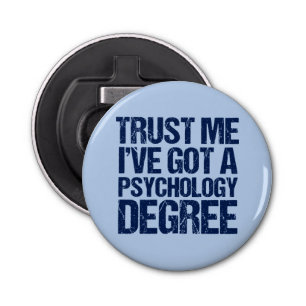 Décapsuleur Psychologie amusante Psychologue Diplômée Psycholo