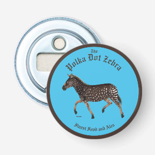Décapsuleur Pub anglais Polka Dot Zebra