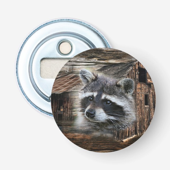 Décapsuleur Raccoon À L'Ancienne Grange (Devant)