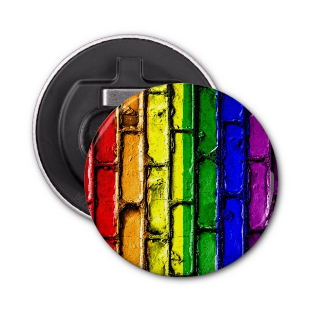 Décapsuleur Rainbow Brick Bottle Opener PRIDE (Devant)