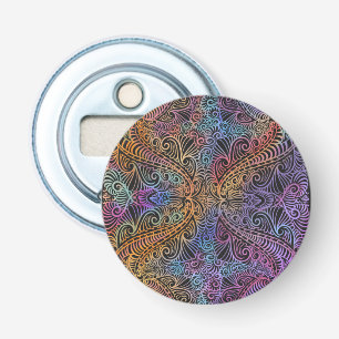Décapsuleur Rainbow Kaleidoscope Mandala