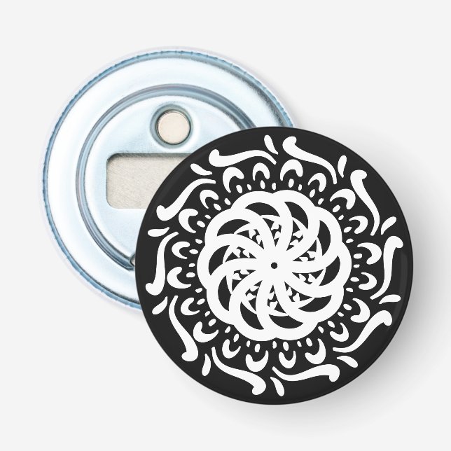 Décapsuleur Raven Mandala (Devant)