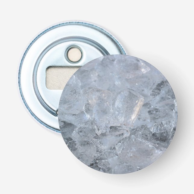 Décapsuleur Refroidissement de la texture de la cube de glace (Devant)