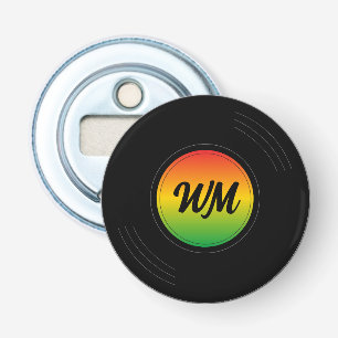 Décapsuleur Reggae Vinyl Record Monogramme