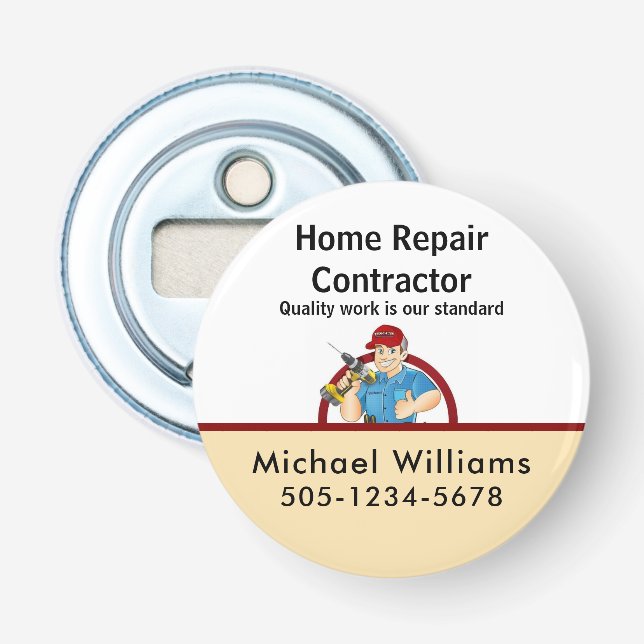 Décapsuleur Réparation de la maison de l'entrepreneur de l'aim (Devant)