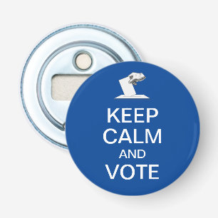 Décapsuleur Restez calme et votez 2026