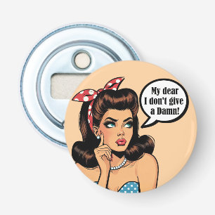 Décapsuleur Retro Pinup_ Mon Cher