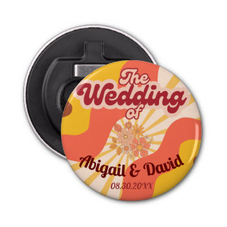 Décapsuleur Retro Vibes Vintage Wedding