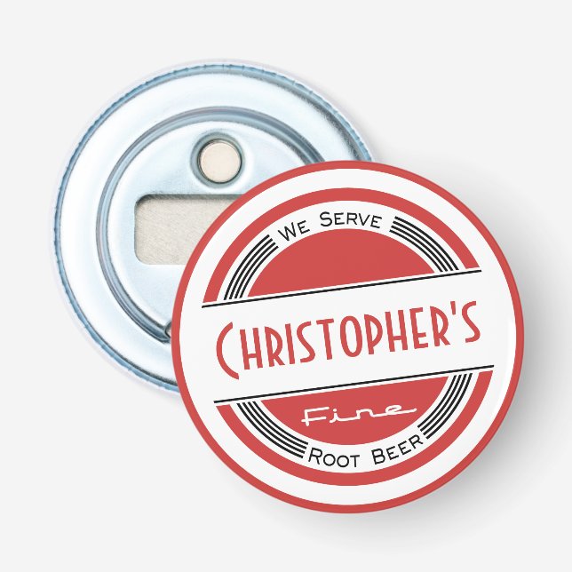 Décapsuleur Retro Vintage Wedding Favor (Devant)