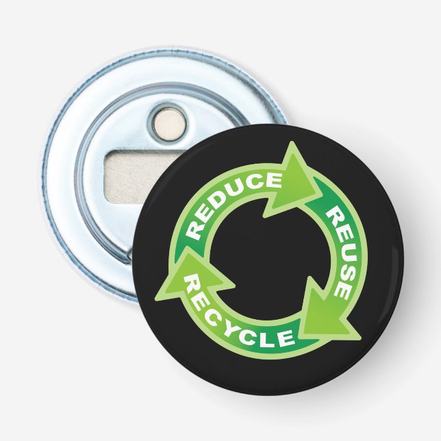 Décapsuleur Réutiliser l'ouverture de la bouteille de recyclag (Devant)