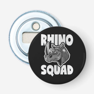 Décapsuleur Rhino Squad Rhinoceros Love Team Cadeau