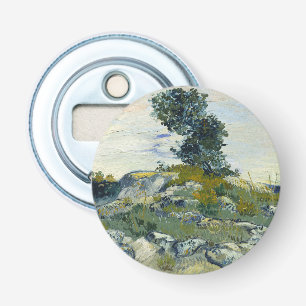 Décapsuleur Rochers avec chêne, peinture à l'huile de Van Gogh
