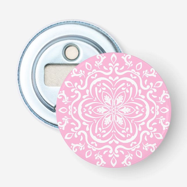 Décapsuleur Rose Mandala (Devant)