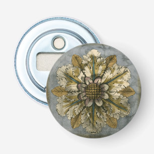 Décapsuleur Rosette décorative de Demask sur l'arrière - plan