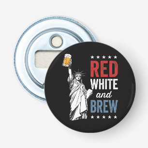 Décapsuleur Rouge Blanc et Bière 250e Anniversaire