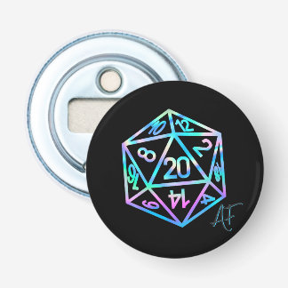 Décapsuleur RPG Crit AF | Holo Retro PnP Tabletop Gamer Dice