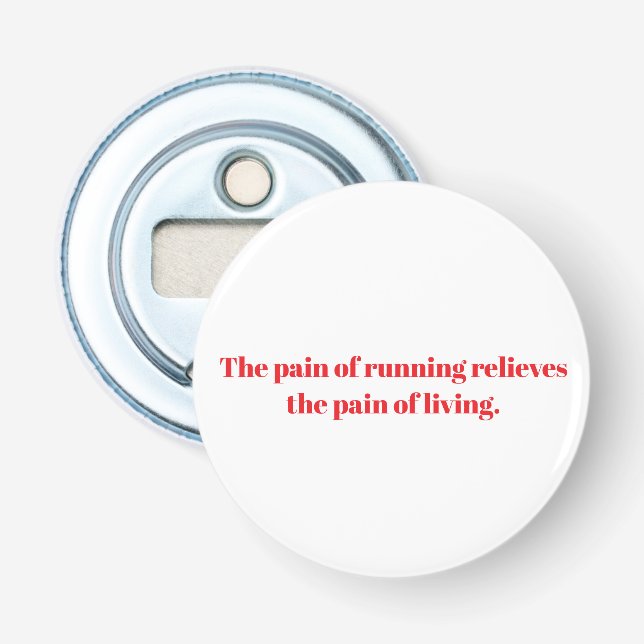 Décapsuleur Running inspiration  (Devant)