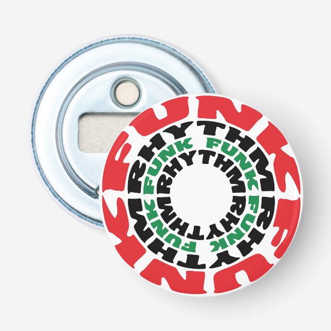 Décapsuleur Rythme Funk Funk Funk Rythme (Devant)