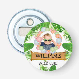 Décapsuleur Safari Animaux Wild One Birthday PHOTO