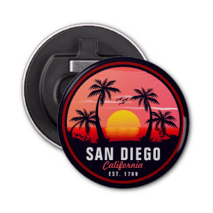 Décapsuleur San Diego California Sunset Vacation Souvenirs 80s