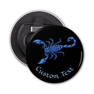 Décapsuleur Scorpion bleu