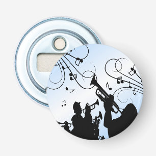 Décapsuleur Section de trompette Musique bleue