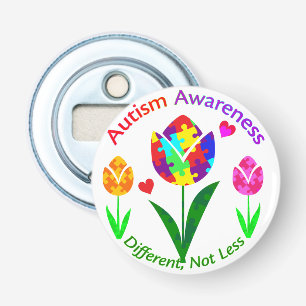 Décapsuleur Sensibilisation sur l'autisme Tulip