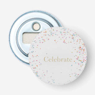 Décapsuleur Serviettes d'anniversaire Arc-en-ciel Colorées Min