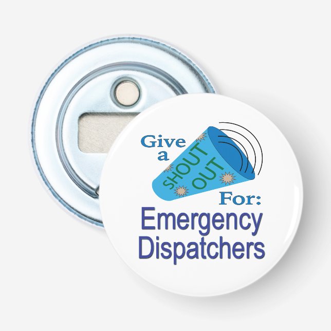Décapsuleur Shout Out pour les régulateurs d'urgence (Devant)