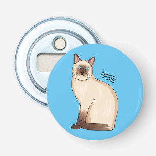 Décapsuleur Siamese cat cartoon