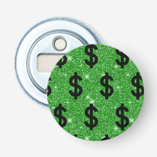 Décapsuleur Signe Dollar Noir Argent Entrepreneur Finance Bril
