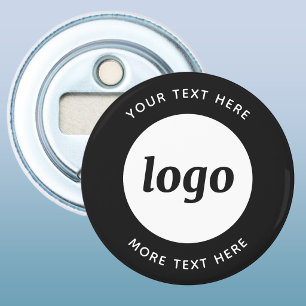 Décapsuleur Simple logo avec texte promotionnel d'entreprise