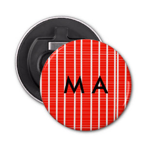 Décapsuleur Simple monogramme ajouter votre nom lettre man min