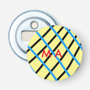 Décapsuleur Simple monogramme ajouter votre nom lettre man min