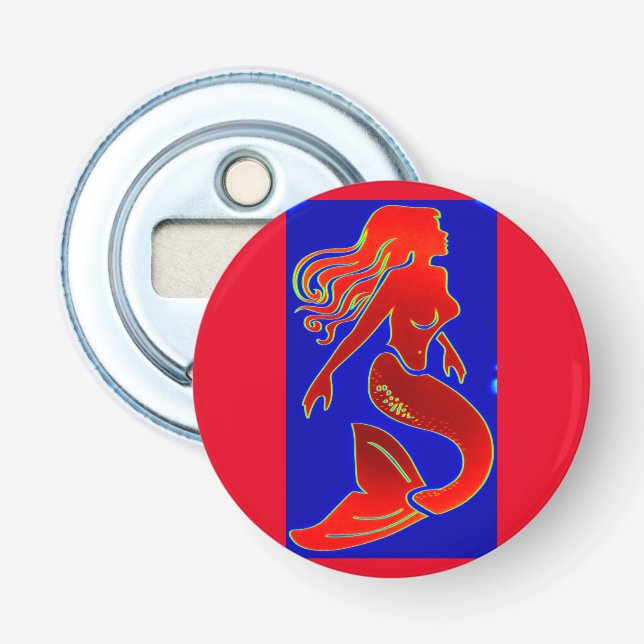 Décapsuleur sirène rouge (Devant)