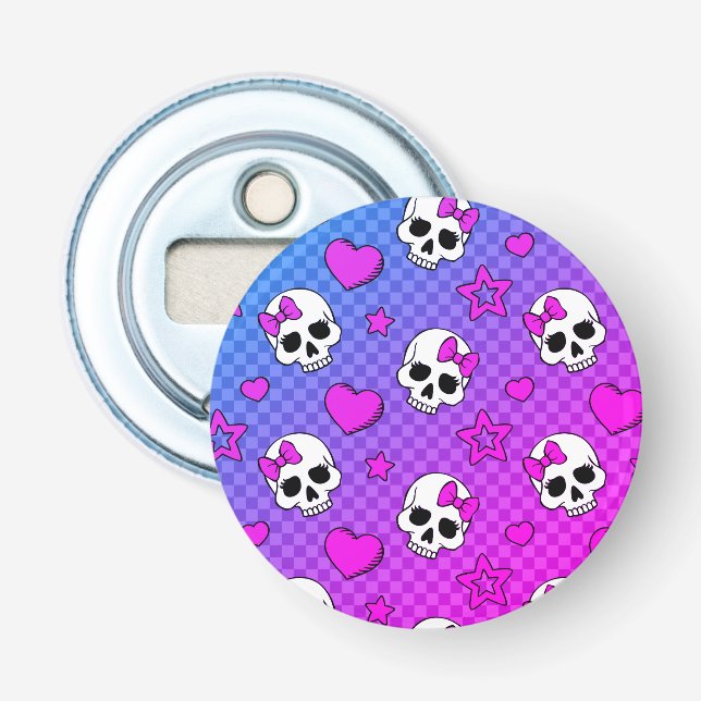 Décapsuleur Skully Pop Kawaii (Devant)