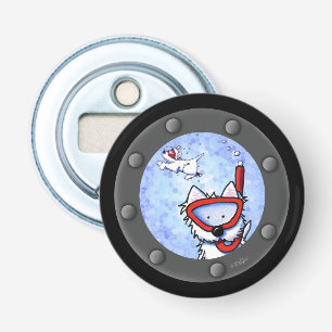 Décapsuleur Snorkel Westies Porthole Bottle Ouvrir