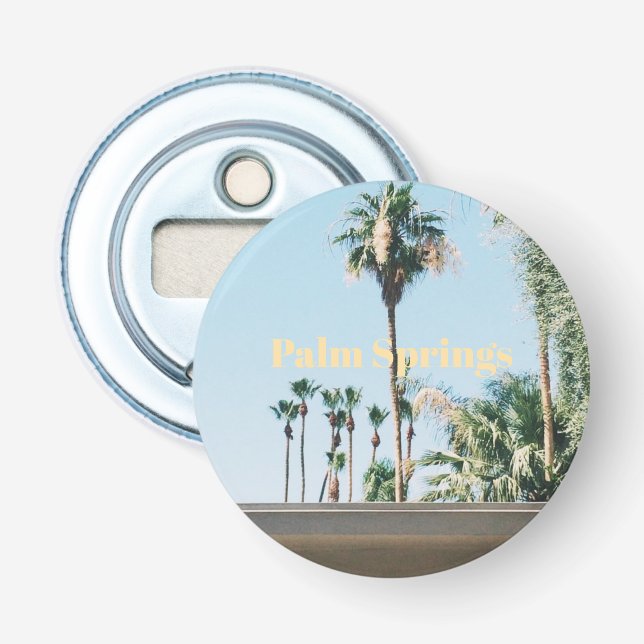 Décapsuleur Souvenir de voyage à Palm Springs (Devant)