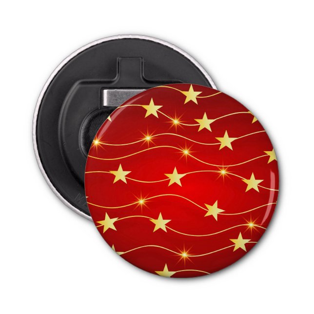 Décapsuleur Star Adored Ruby Motif rouge (Devant)