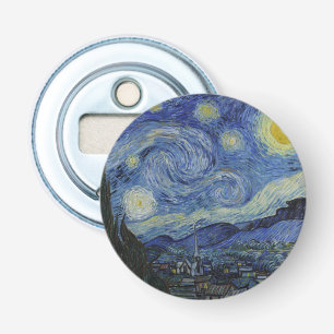 Décapsuleur Starry Night & Van Gogh /célèbre art vintage